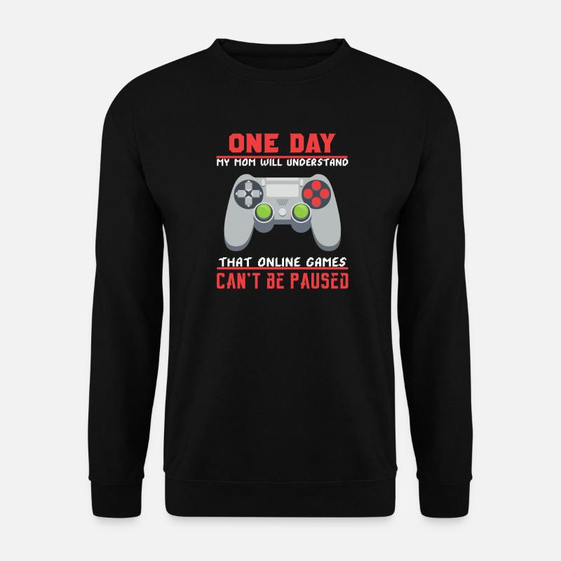 Games - Unisex Pullover - Schwarz