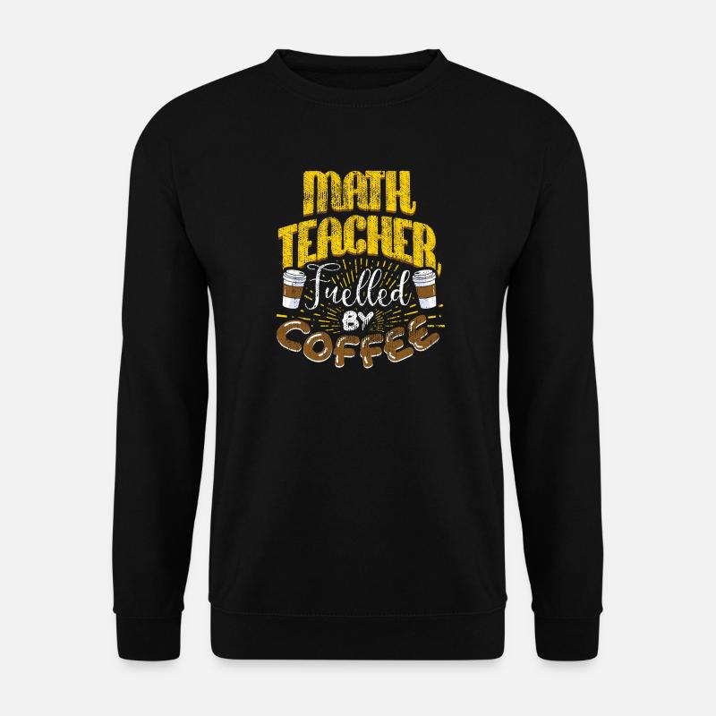 Math Teacher - Unisex Sweatshirt - black