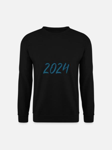 2024 Silvester Neujahr - Unisex Pullover - Schwarz