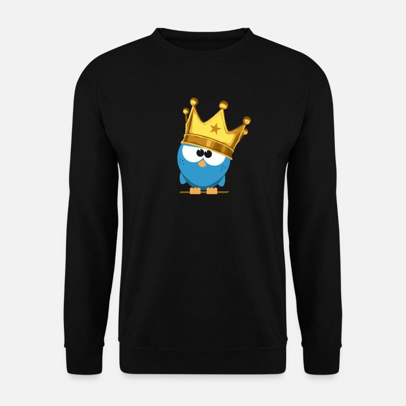 King Birdie - Unisex Pullover - Schwarz