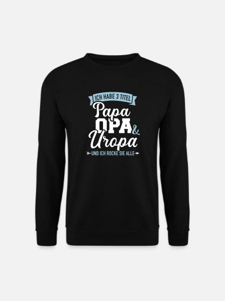 Uropa - Unisex Pullover - Schwarz