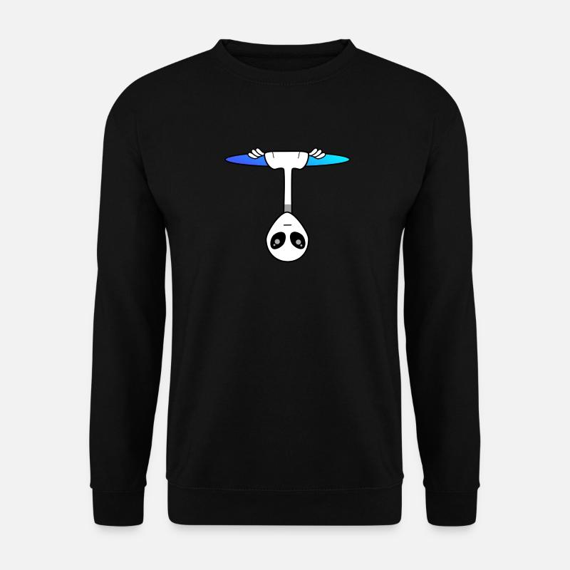 Alien from outer space - Unisex Sweatshirt - black