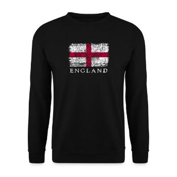 England English flag England flag - Unisex Sweatshirt - black - Front - Alina (178cm) & Michal (187cm)
