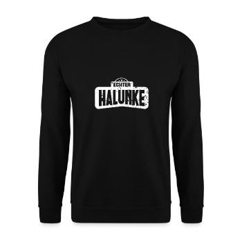 Vrai scélérat - Sweat-shirt Unisexe - noir - Devant - Alina (178cm) & Michal (187cm)