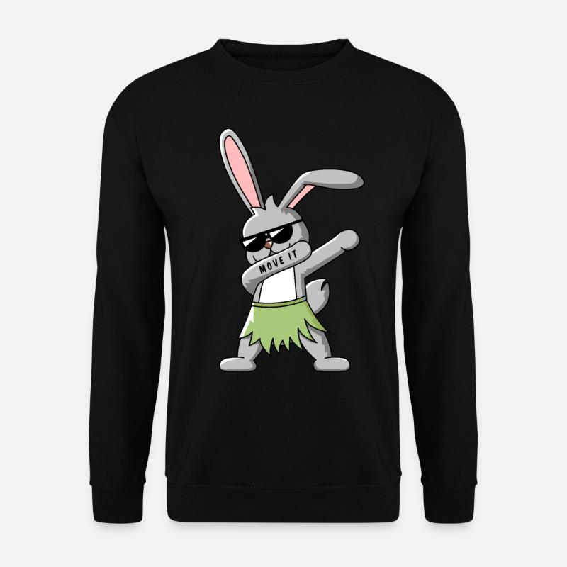 DAB DANCE BUNNY T-SHIRT - Sweat-shirt Unisexe - noir
