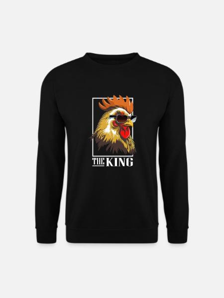 The Chicken King - Unisex Sweatshirt - black