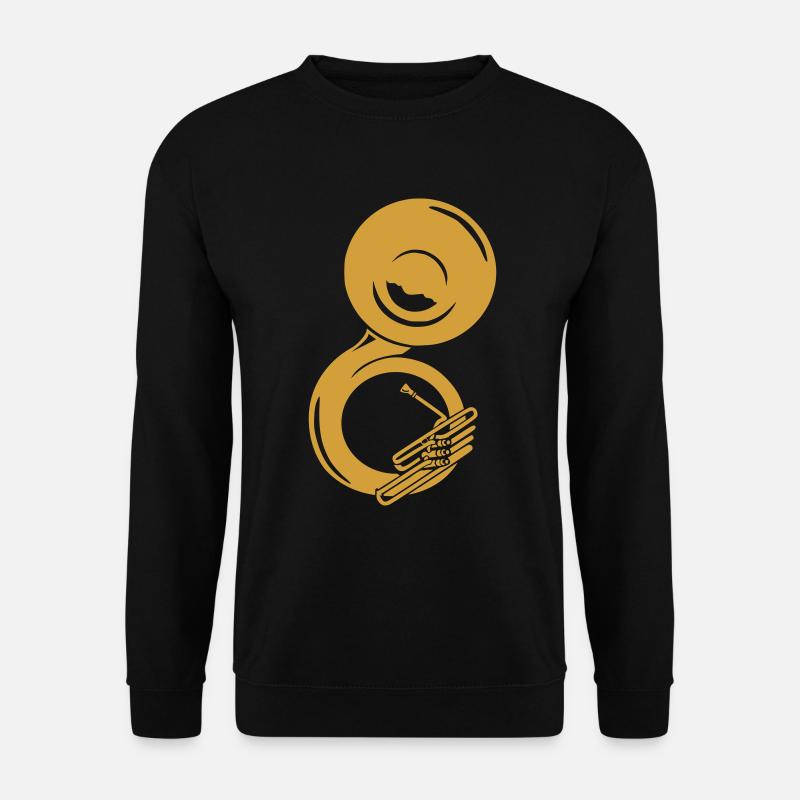 Sousaphon - Unisex Pullover - Schwarz