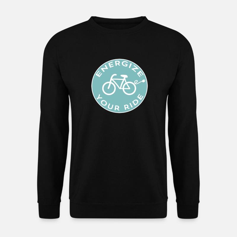 DYNAMISEZ VOTRE BALADE EBIKE Vélo E-Bike - Sweat-shirt Unisexe - noir