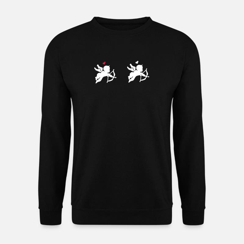 Engelchen - Unisex Pullover - Schwarz