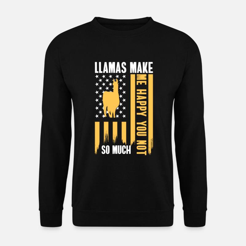 Camel Farm Animal Wool - Unisex Sweatshirt - black
