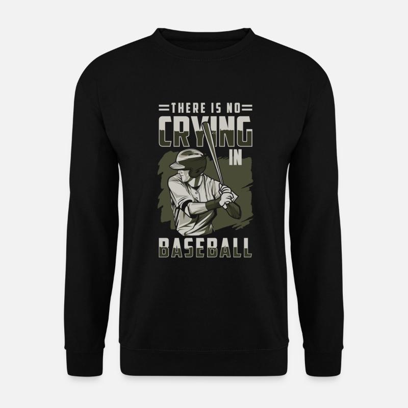 Batte de baseball Amérique Baseballer - Sweat-shirt Unisexe - noir