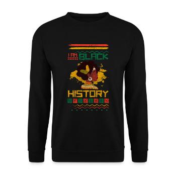 Safari Serengeti Adventure Tour - Unisex Sweatshirt - black - Front - Alina (178cm) & Michal (187cm)