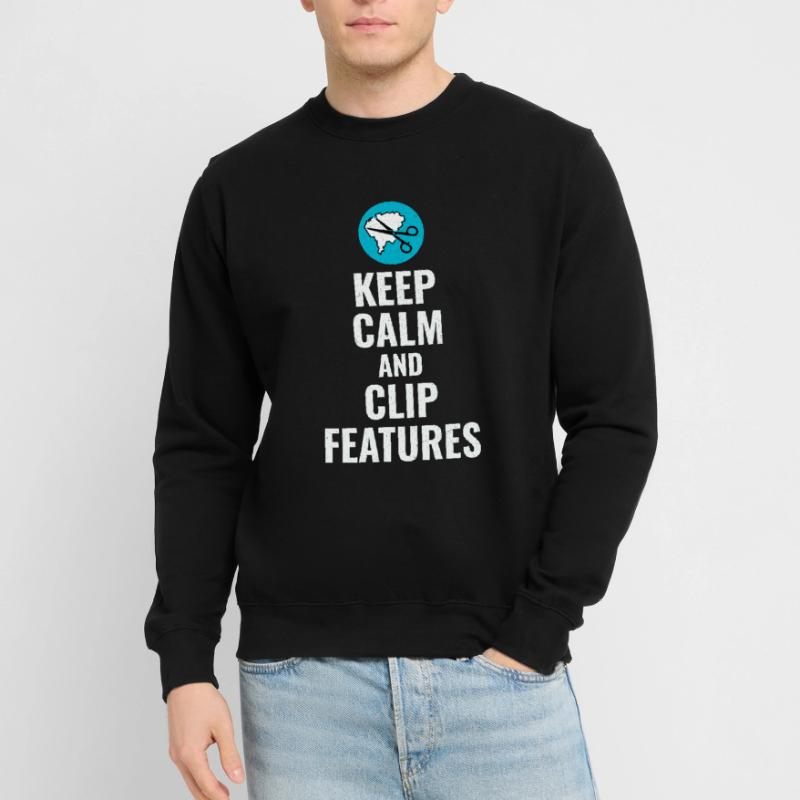 GIS Mapping Data Clip Features Spatial Geoinfo Unisex Sweatshirt
