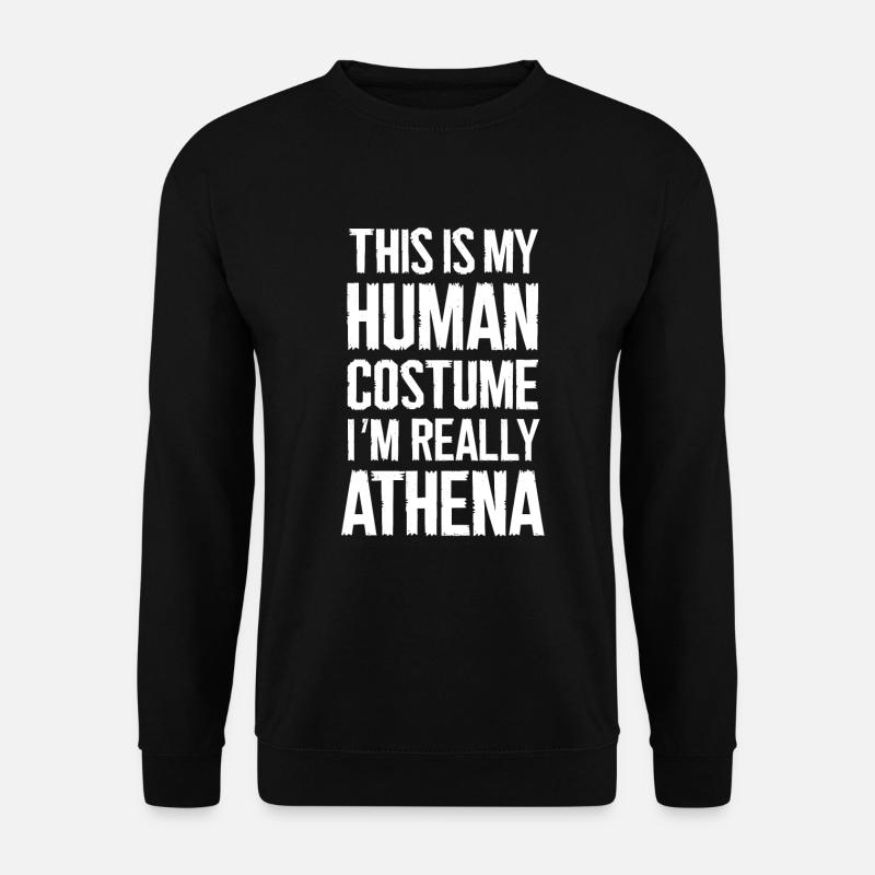 Athena Goddess Gift - Unisex Sweatshirt - black