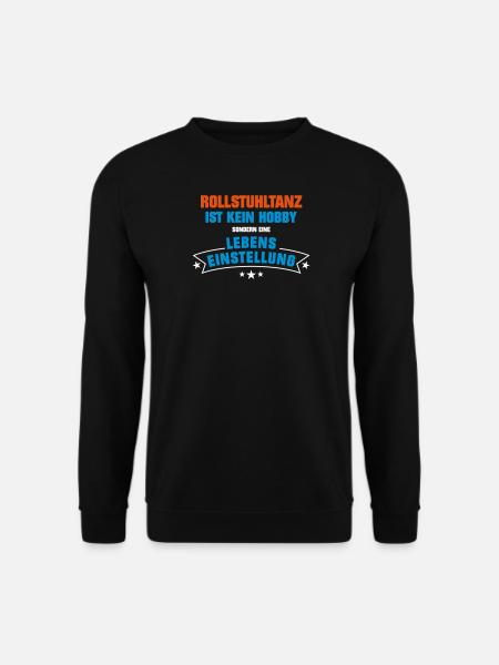 Rollstuhltanz Sportart - Unisex Pullover - Schwarz