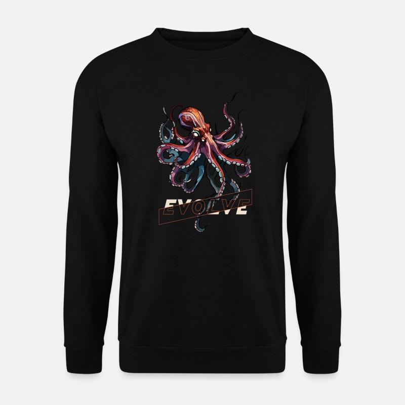 Evolving Kraken - Unisex Sweatshirt - black