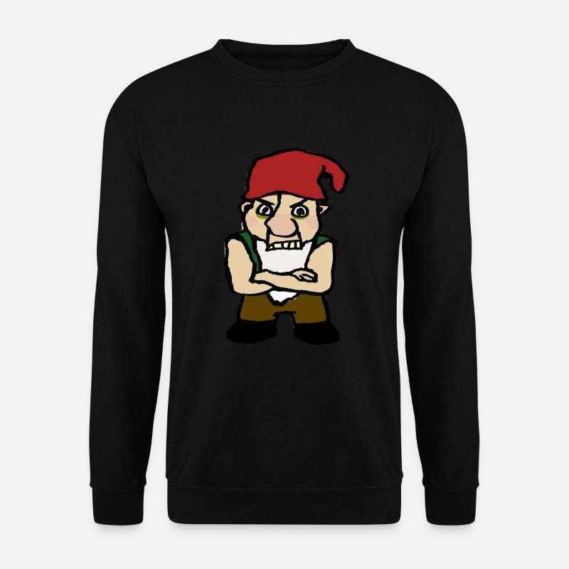 Zwerg - Unisex Pullover - Schwarz