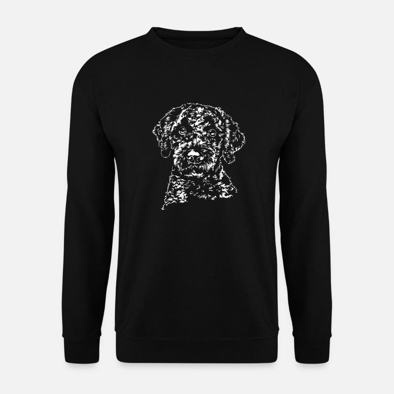 LAGOTTO ROMAGNOLO Portrait Hunde Hund Wilsigns - Unisex Pullover - Schwarz