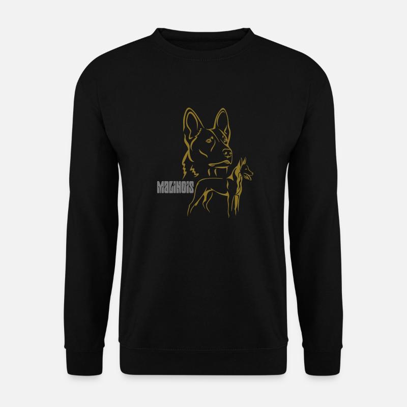 Malinois - Unisex Pullover - Schwarz