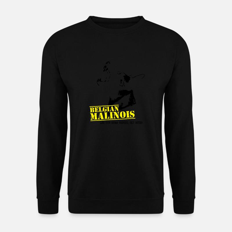 Malinois - Unisex Pullover - Schwarz