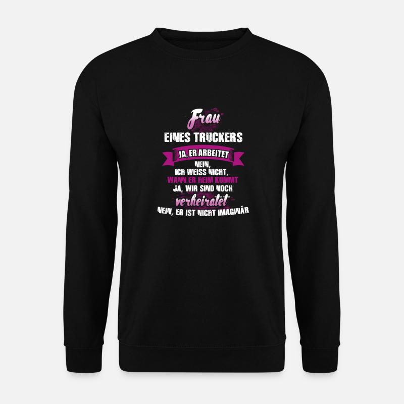 Trucker - Unisex Pullover - Schwarz