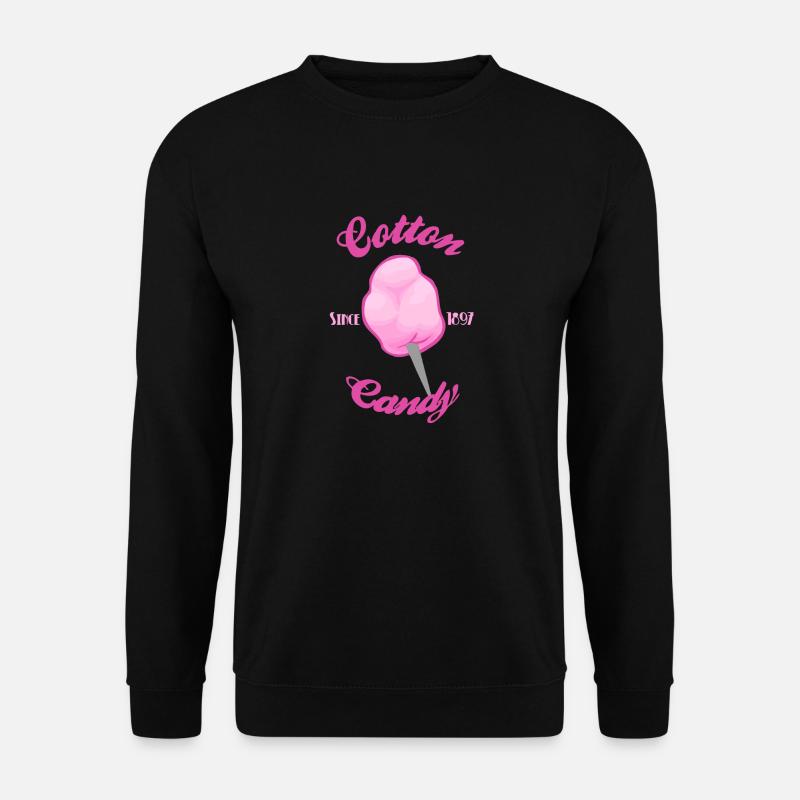 Cotton candy 2 - Unisex Sweatshirt - black