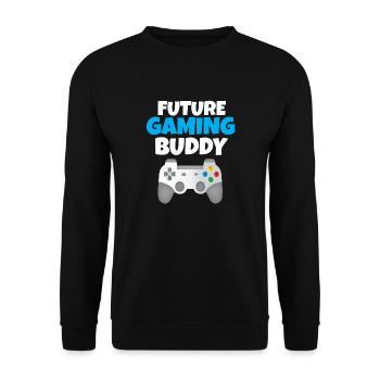 Gamer Kind - Sweat-shirt Unisexe - noir - Devant - Alina (178cm) & Michal (187cm)