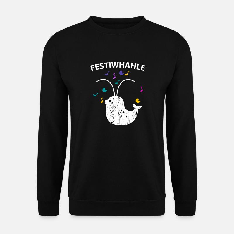 Festiwhale - Unisex Sweatshirt - black