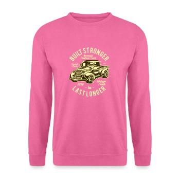 Vintage Pick-up Truck - Unisex Pullover - Pink - Vorne