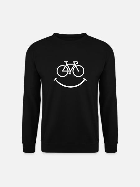 Bike Smile - Unisex Sweatshirt - black