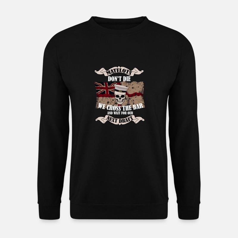 Überqueren Sie die Bar - Unisex Pullover - Schwarz