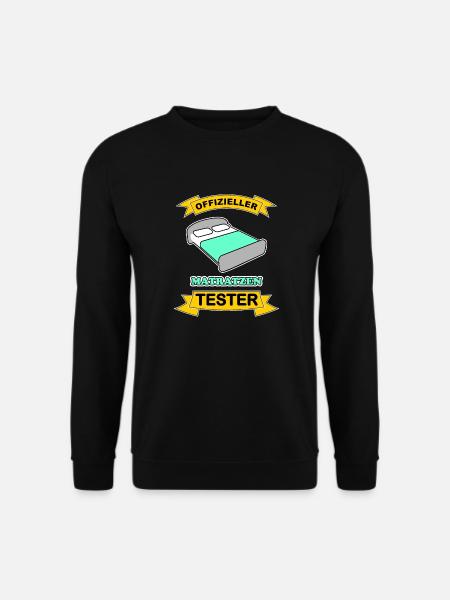Matratzen Tester - Unisex Pullover - Schwarz
