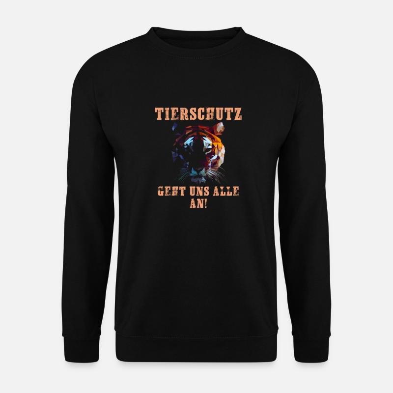 Tierschutz, Tierschützer, Umweltaktivist, Veganer - Unisex Pullover - Schwarz