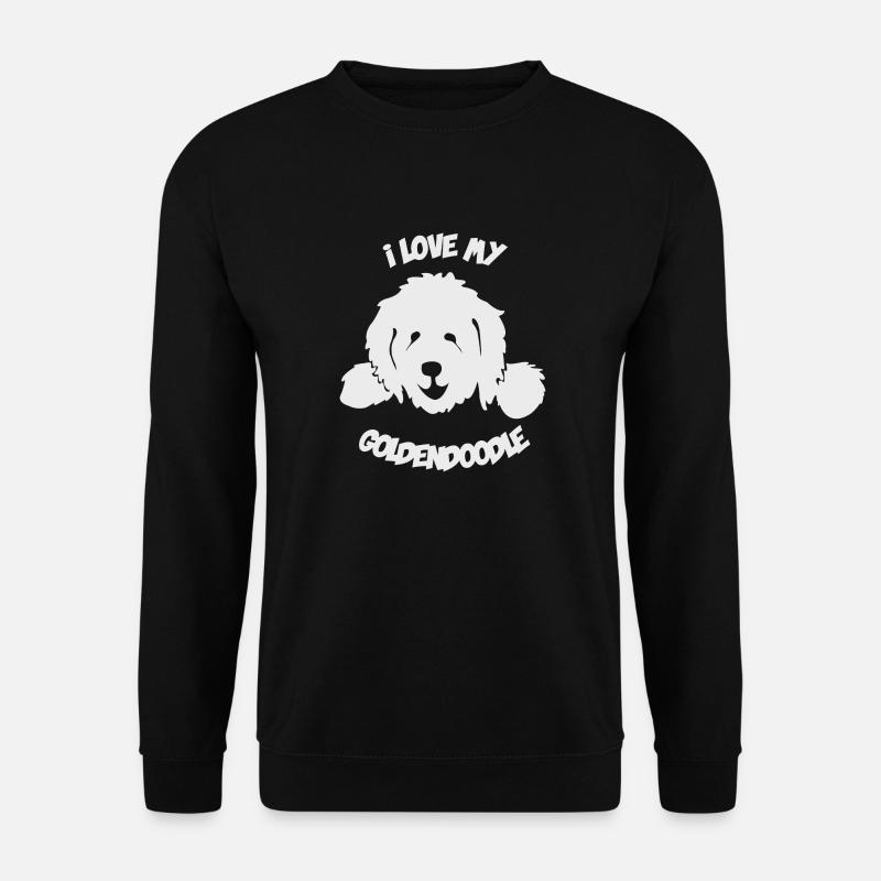 Doodle Goldendoodle Labradoodle Hund - Unisex Pullover - Schwarz