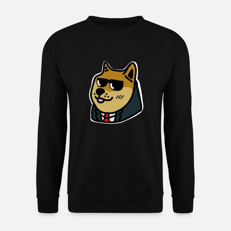 Business-Doge - Unisex Pullover - Schwarz