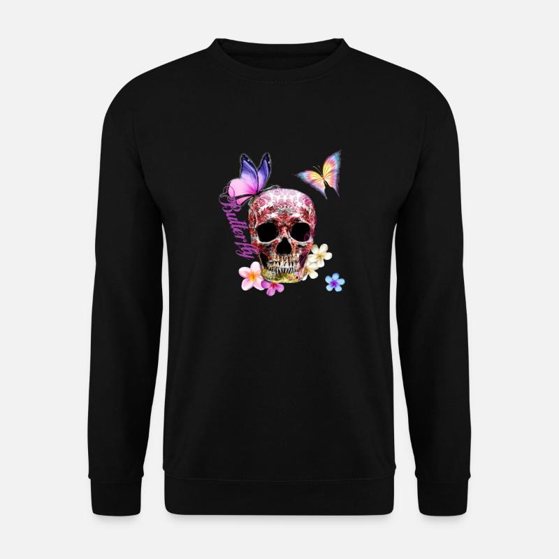 Butterfly - Unisex Sweatshirt - black