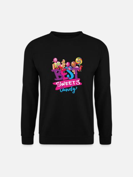 candy best candy - Unisex Pullover - Schwarz