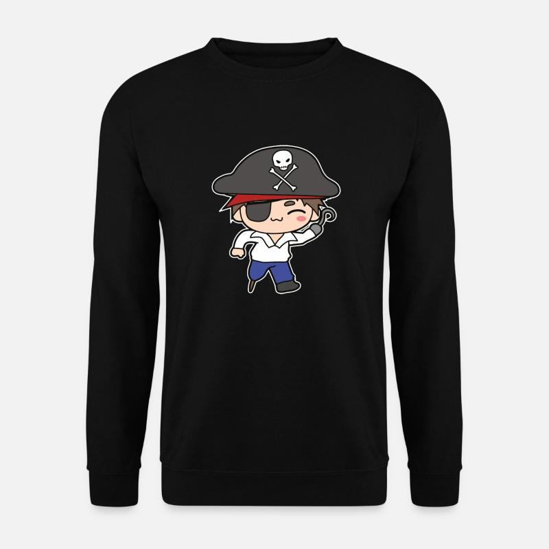 Pirate - Unisex Sweatshirt - black