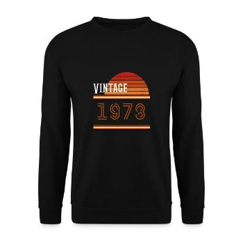 1978 - Unisex Sweatshirt - black - Front - Alina (178cm) & Michal (187cm)