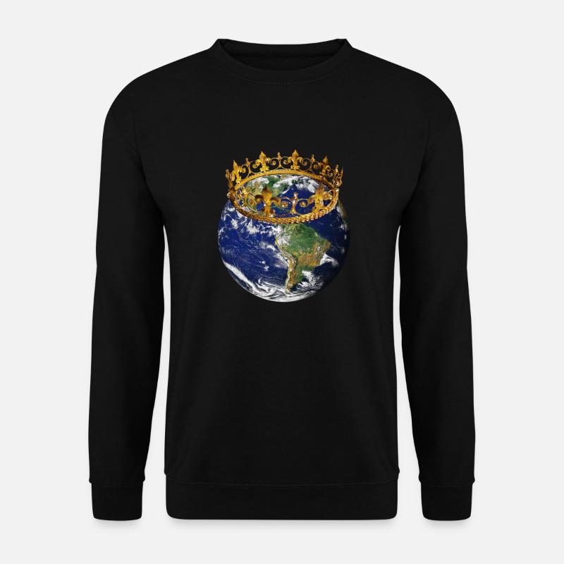 Crown on Earth - Unisex Sweatshirt - black