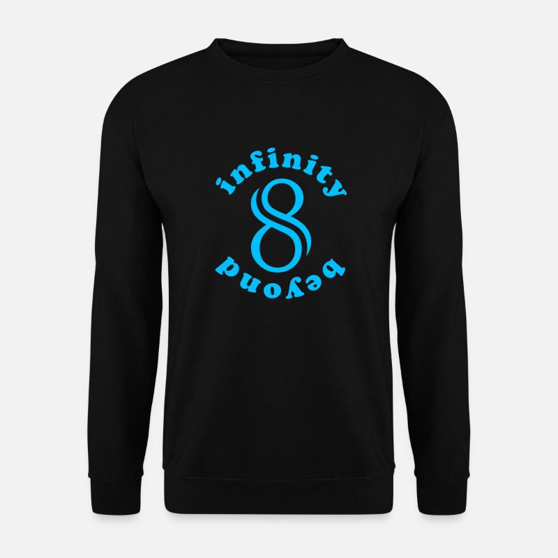 Infinity & Beyond - Unisex Pullover - Schwarz