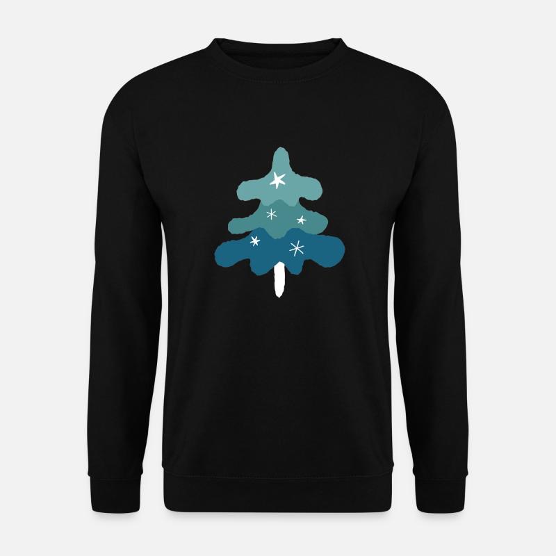 schöner Weihnachtsbaum - Unisex Pullover - Schwarz
