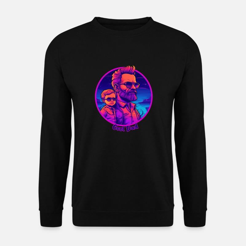 Cool Dad - Unisex Pullover - Schwarz