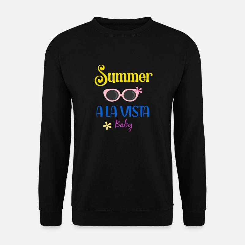 Vacances d’été - Summer Vibes - Sweat-shirt Unisexe - noir