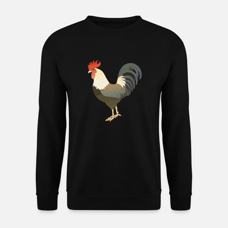 Hahn - Unisex Pullover - Schwarz