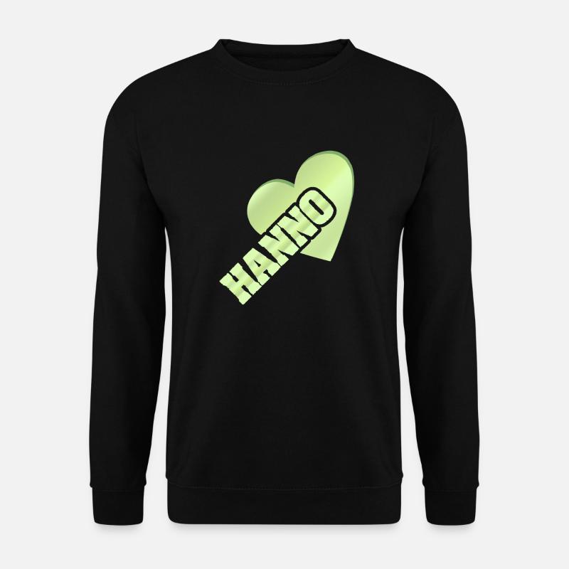 Hanno - Unisex Sweatshirt - black