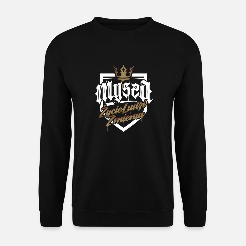 Maus - Unisex Pullover - Schwarz