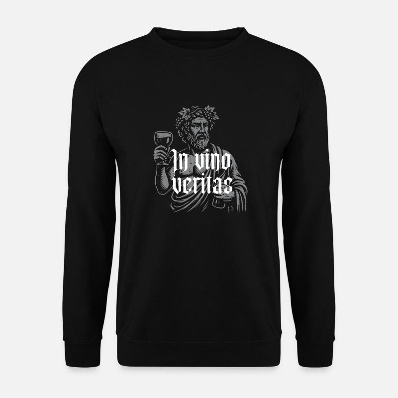 In vino veritas - Unisex Sweatshirt - black