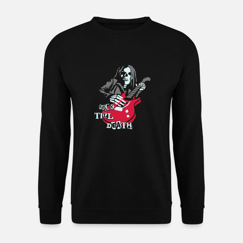 dead_guitar_player_2 - Sweat-shirt Unisexe - noir