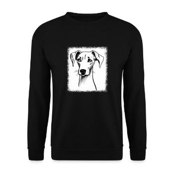 quote gift birthday present awesome rescue - Unisex Sweatshirt - black - Front - Alina (178cm) & Michal (187cm)